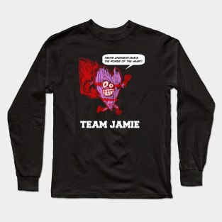 Team Jamie Heart Long Sleeve T-Shirt